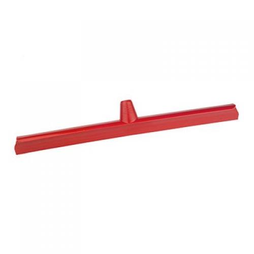 Plastic Single Blade Floor Squeegee 24" - R/B/Y/G